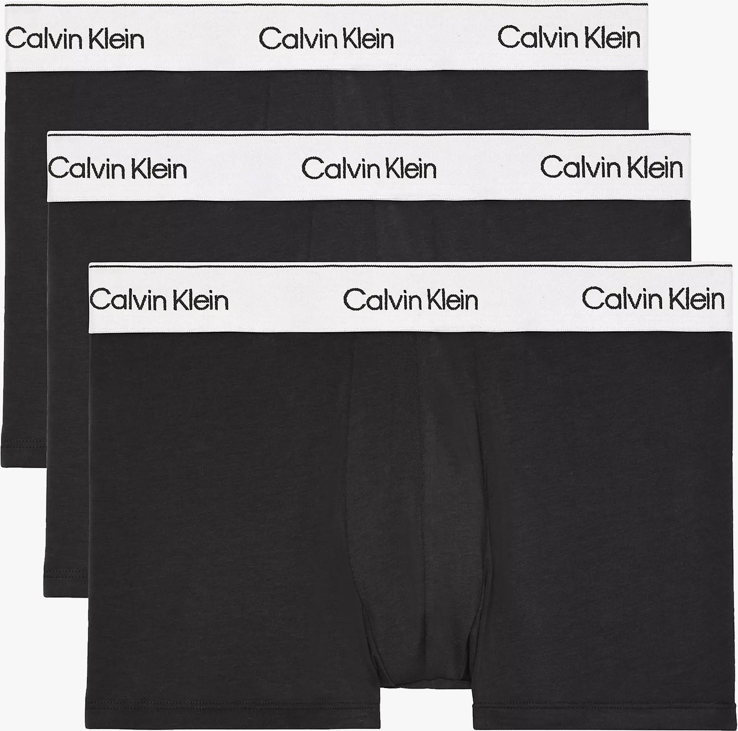 Calvin Klein MODERN COTTON STRETCH Herren 3er Pack Shorts Schwarz