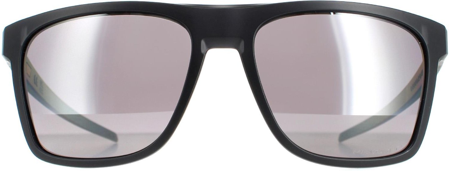 Oakley Square Mens Matte Black Ink/Prizm Black Polarized Leffingwell Sonnenbrillen