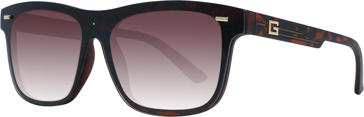 Guess Quadratisch Unisex Braun Braun Farbverlauf GF0183