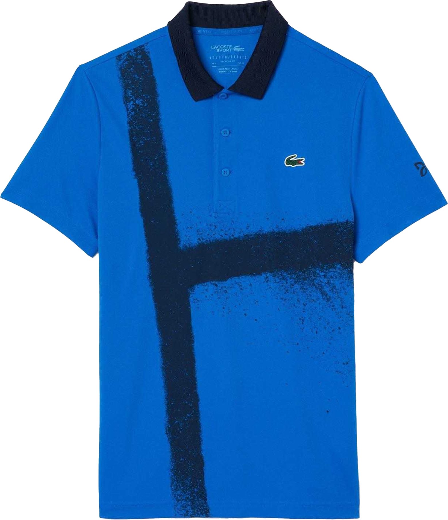 Lacoste - "Novak Djokovic" Poloshirt für Herren, Tennis (Blau)