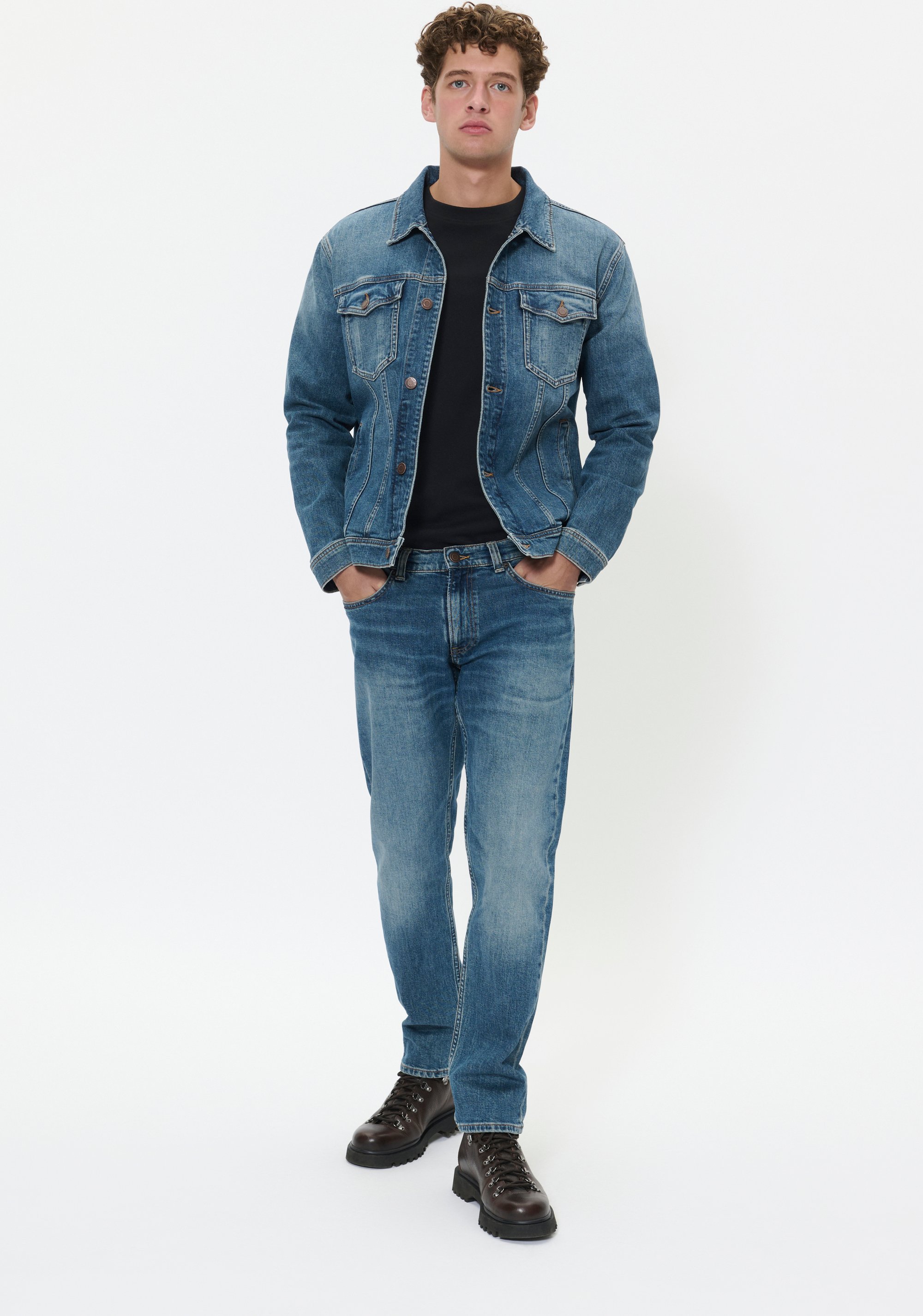 Jacke MAshepard Casual fit blue