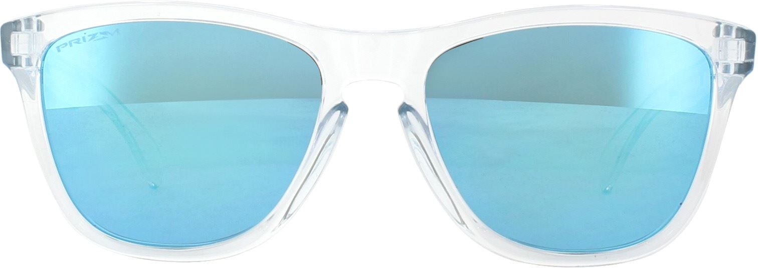 Oakley Sonnenbrille Frogskins OO9013-D0 Crystal Clear Prizm Sapphire