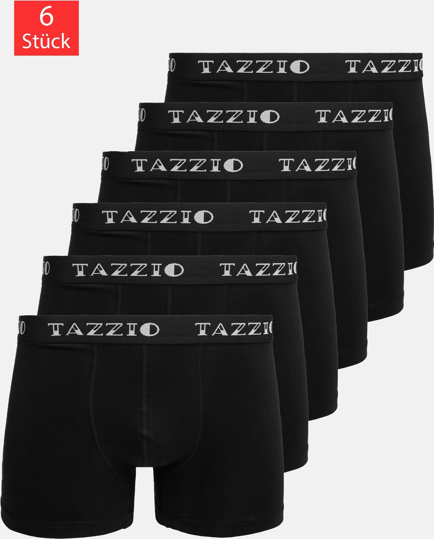 Tazzio Herren Boxershorts 6er Pack