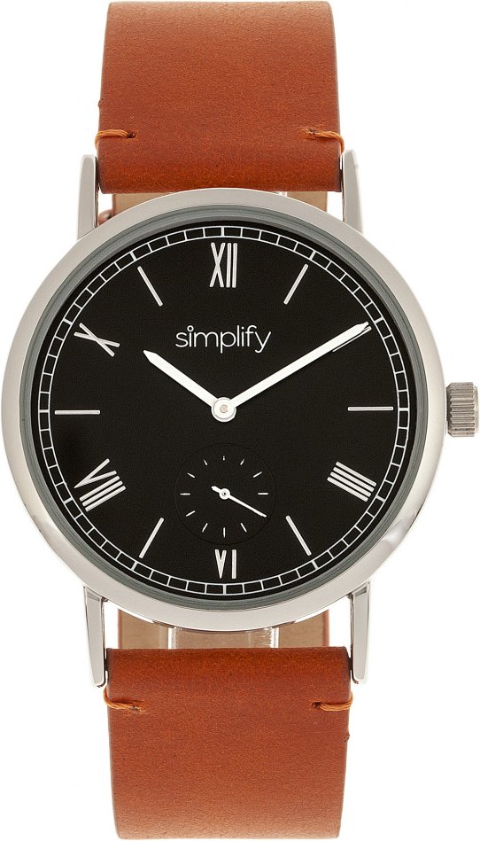 Simplifiez la montre à bracelet en cuir 5100