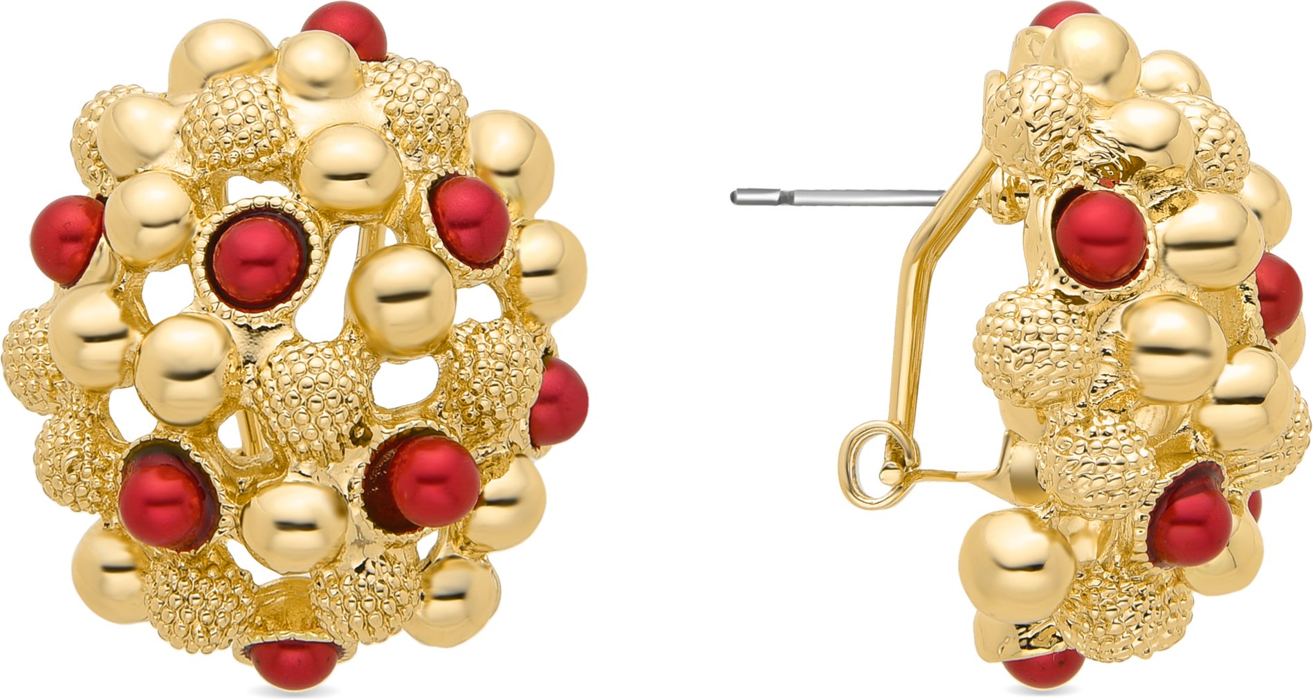 Luxenter Xiglor-Ohrringe aus 18 Karat Gelbgold