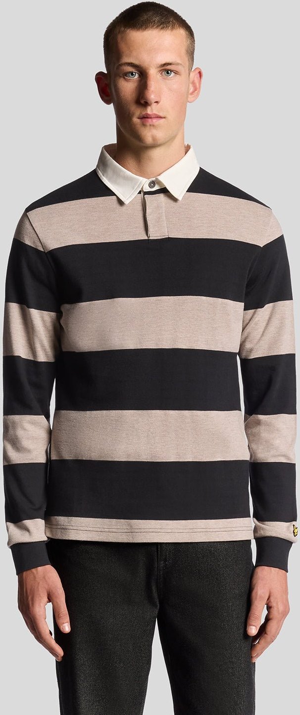 Thumbnail - Lyle & Scott Gestreiftes Rugby-Shirt aus Baumwolle - Mehrfarbig
