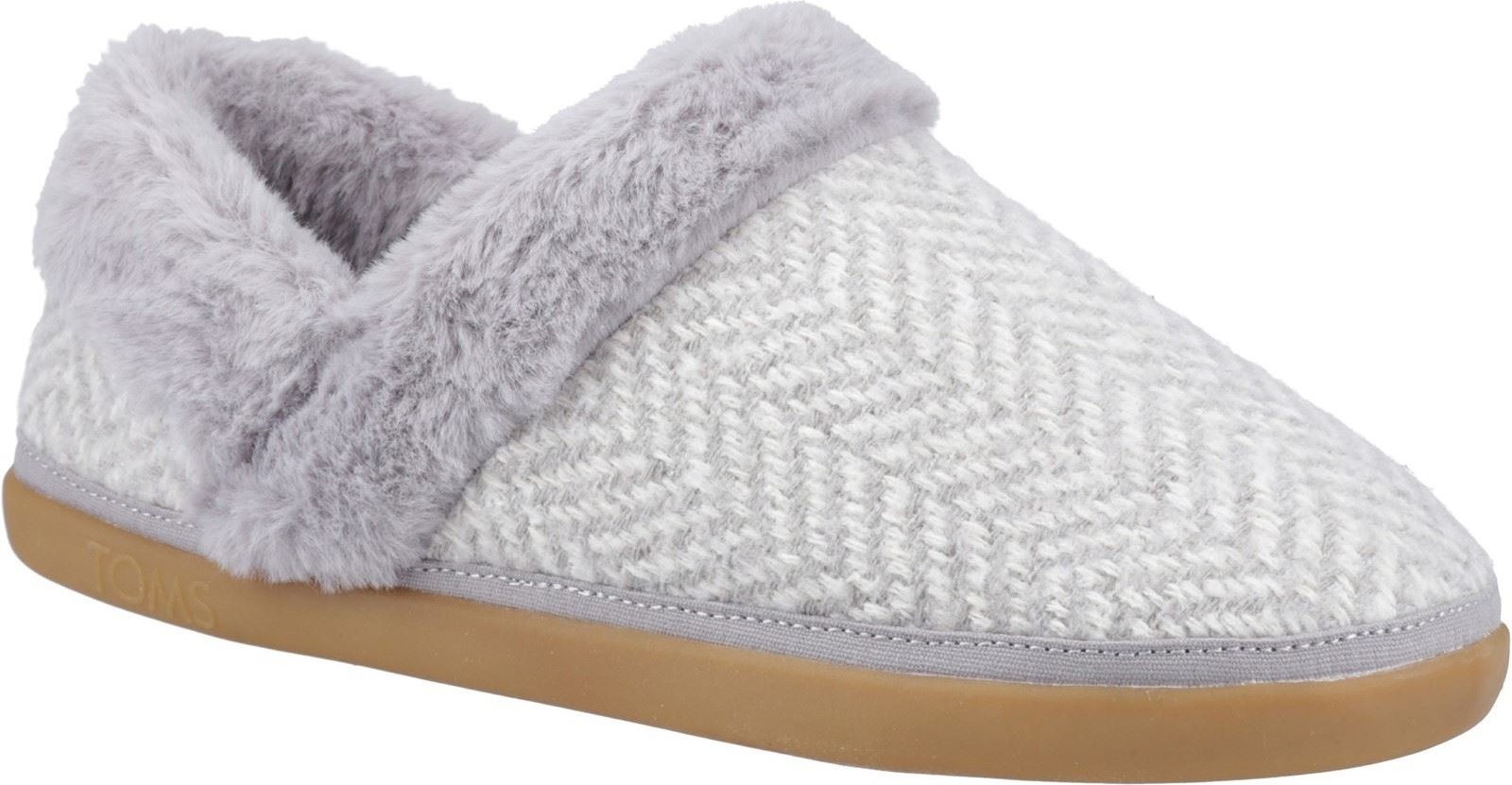 TOMS Oslo Polyester Damen Hausschuhe in Drizzle Grey