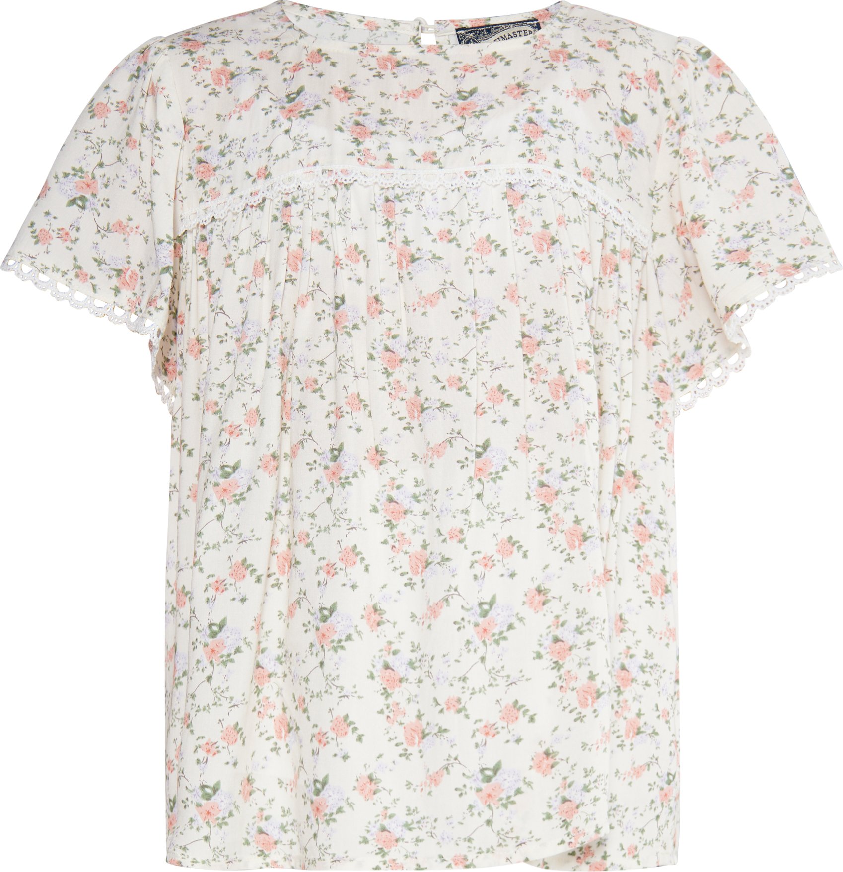 Dreimaster Bluse Mädchen (Kids) weiße Blume