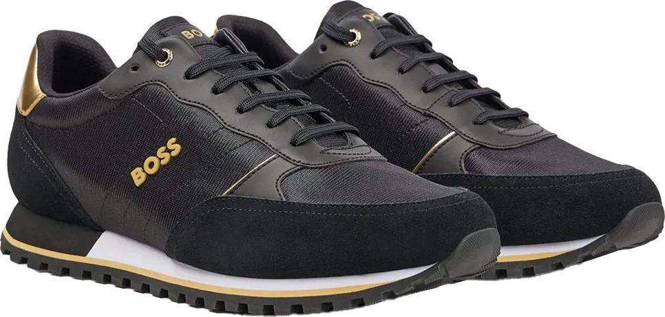 Thumbnail - Boss - Herren Schuhe "Parkour", Leder (Schwarz)