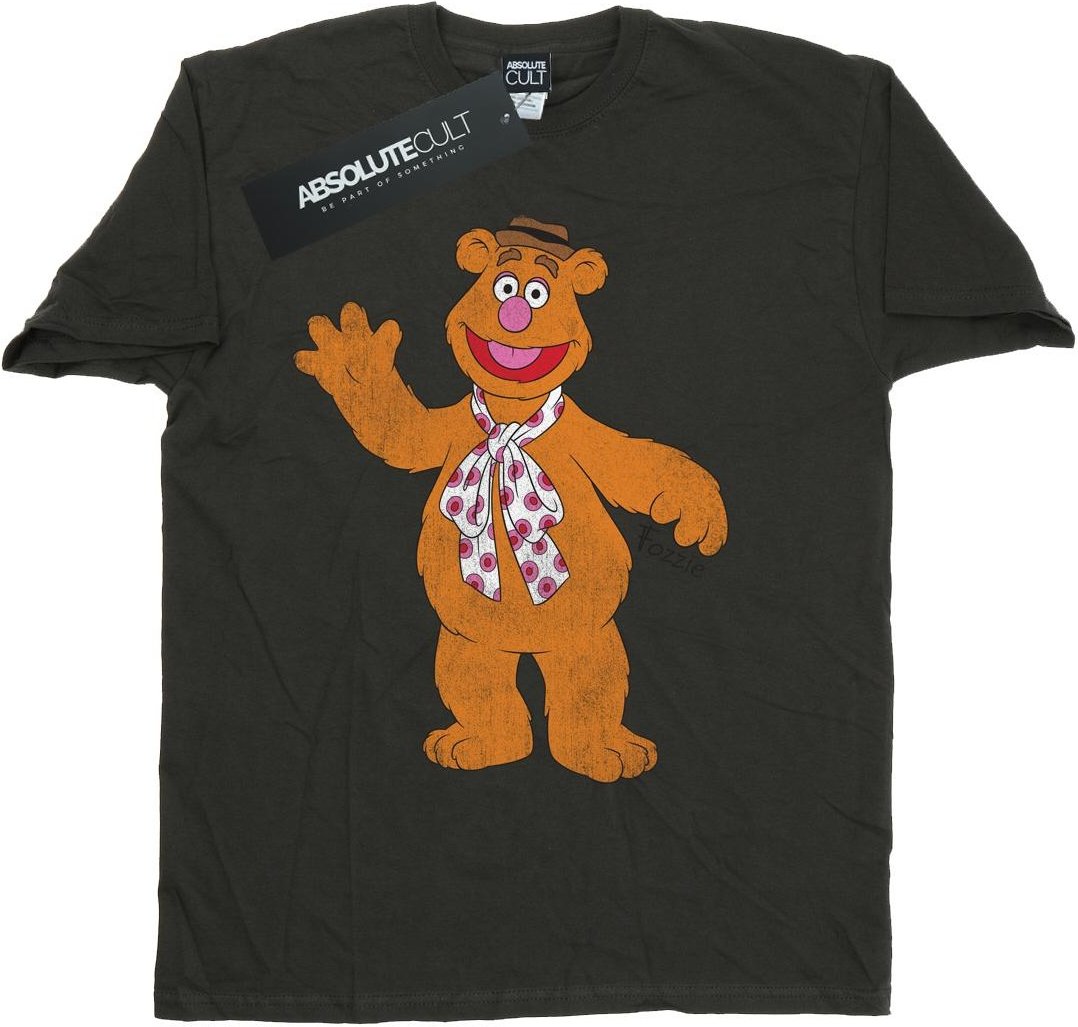 Disney - "The Muppets Classic Fozzy" T-Shirt für Herren (Hellgrau)