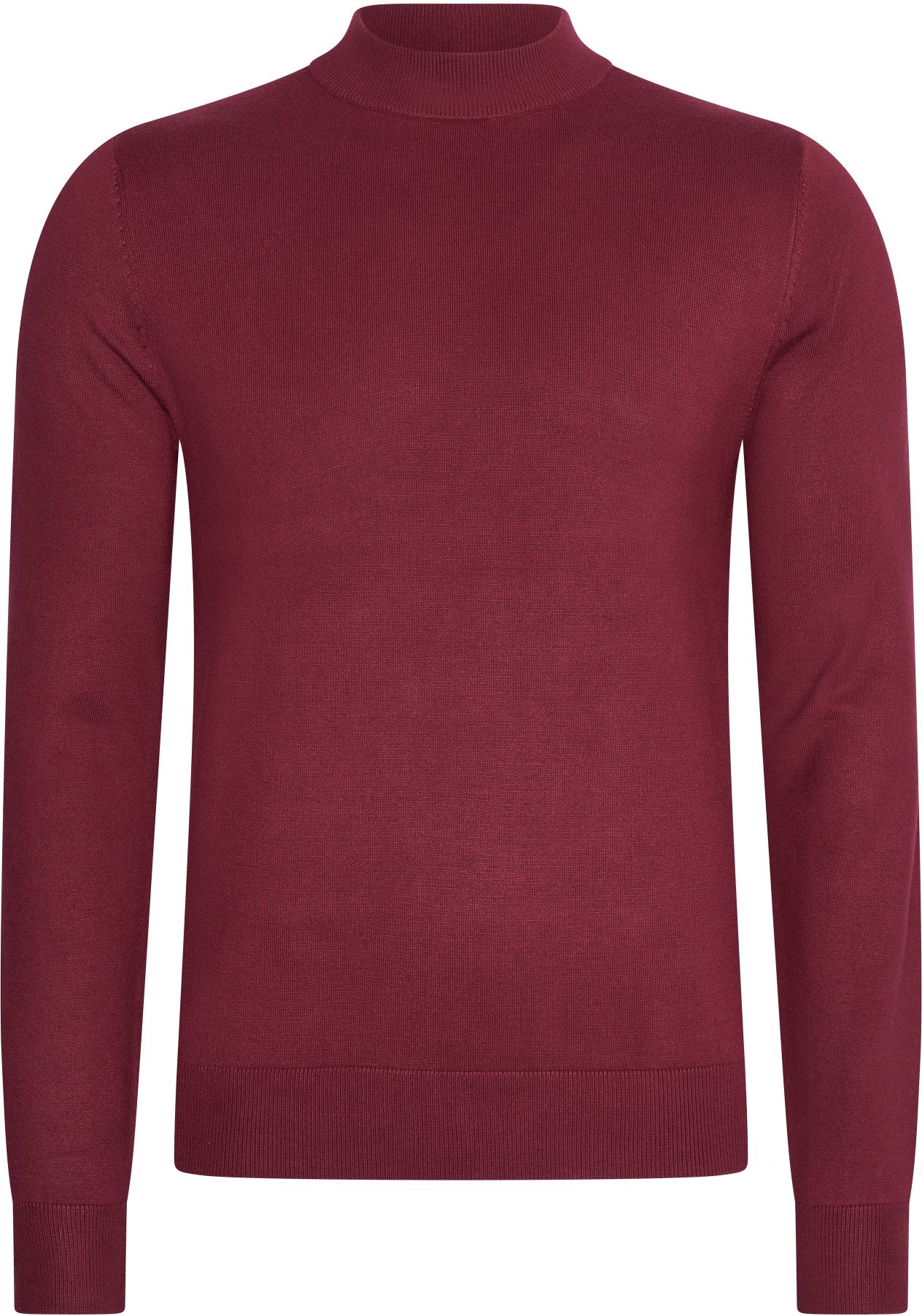 Turtle Neck Trui Bordeaux von Mario Russo in der farbe Rot und in größe 3XL.