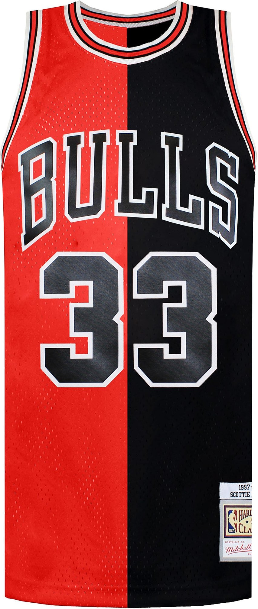 Mitchell & Ness NBA Chicago Bulls 33 Pippen Swingman-Trikot