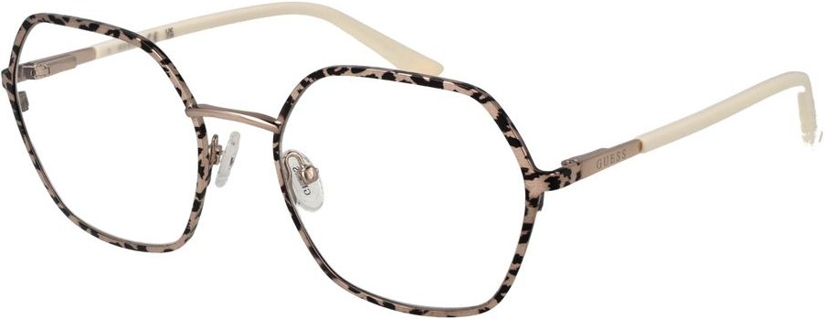 Brille mit Tierdruckrahmen