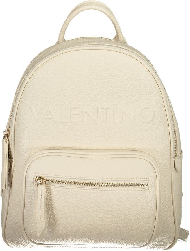 Mario Valentino Beige Polyurethan Damen Rucksack