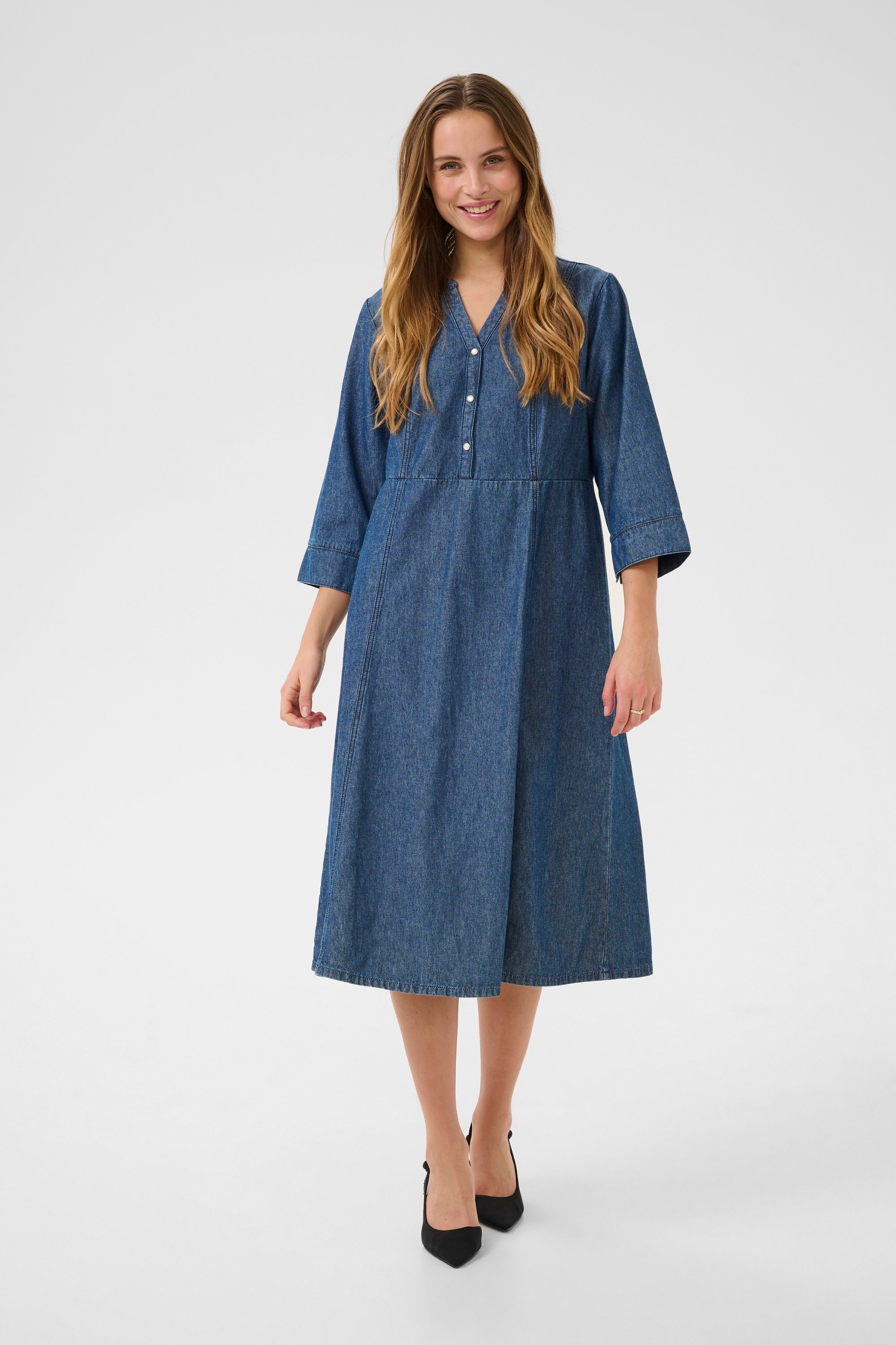 Denimkleid Regular fit blue