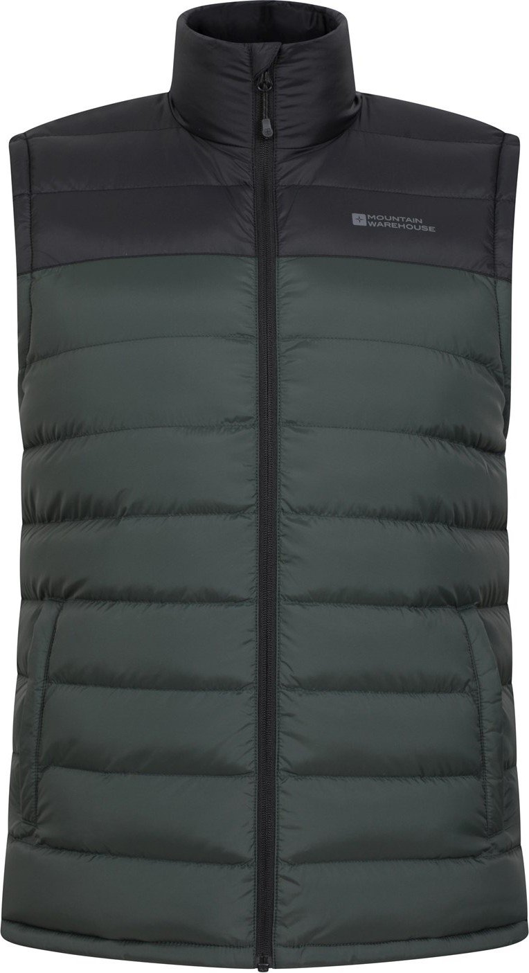 Mountain Warehouse Herren Seasons II Gepolstertes Gilet (Grün)