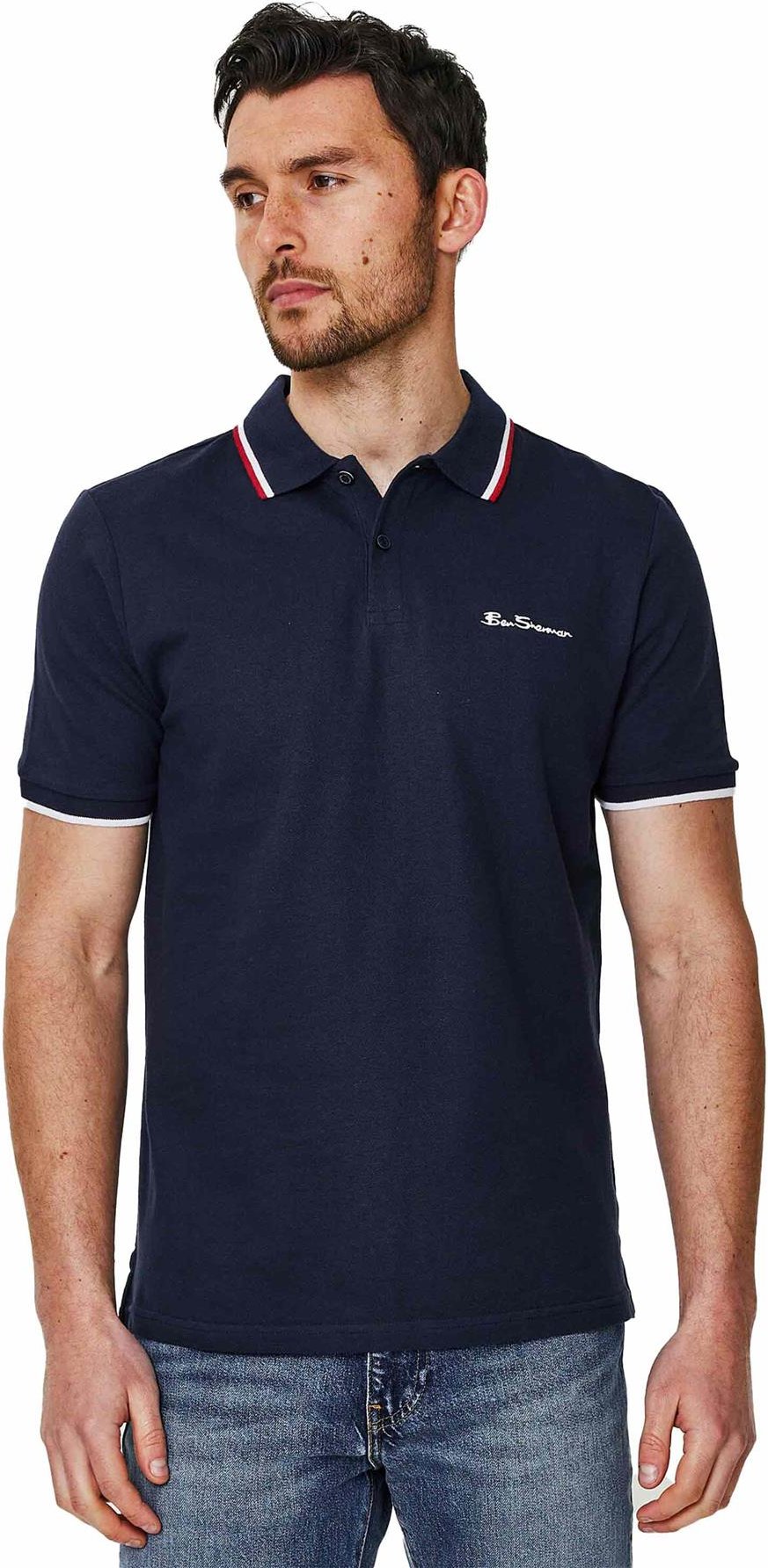Ben Sherman | Herren Polohemd mit Spitze