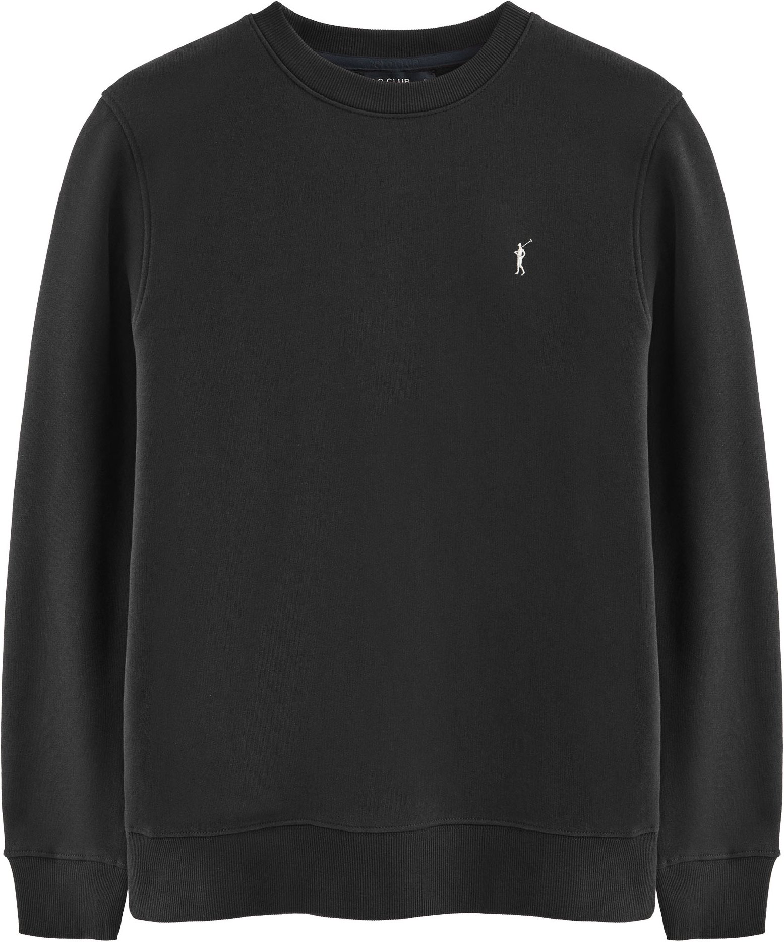 Sweatshirt schwarz im Relaxed Fit mit Rigby Go-Logo