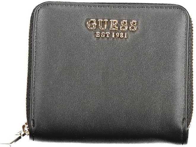 Guess Jeans Schwarzes Polyethylen Damenportemonnaie