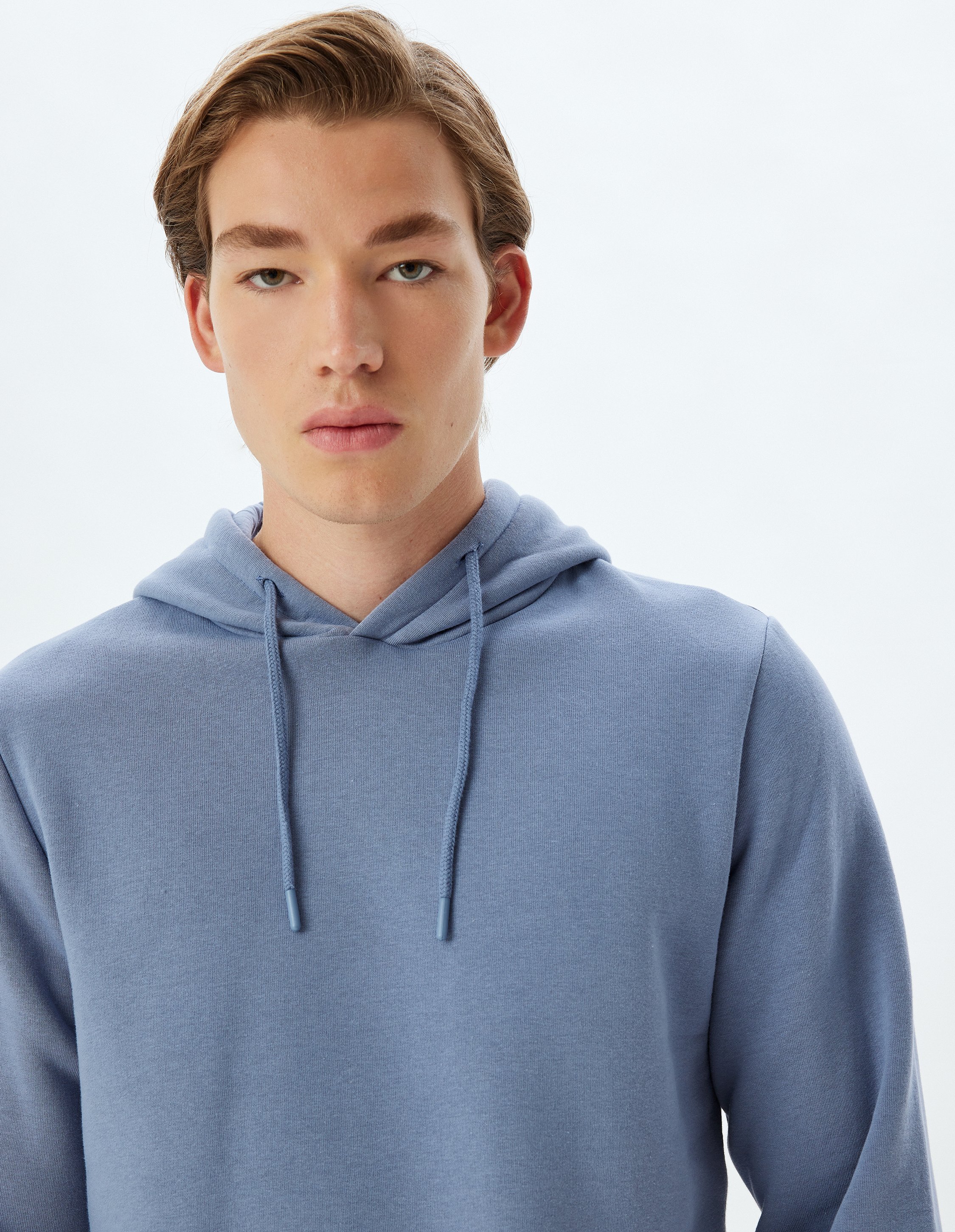 Thumbnail - Koton Sweatshirt Kapuzenkragen Softshell Sweatshirt