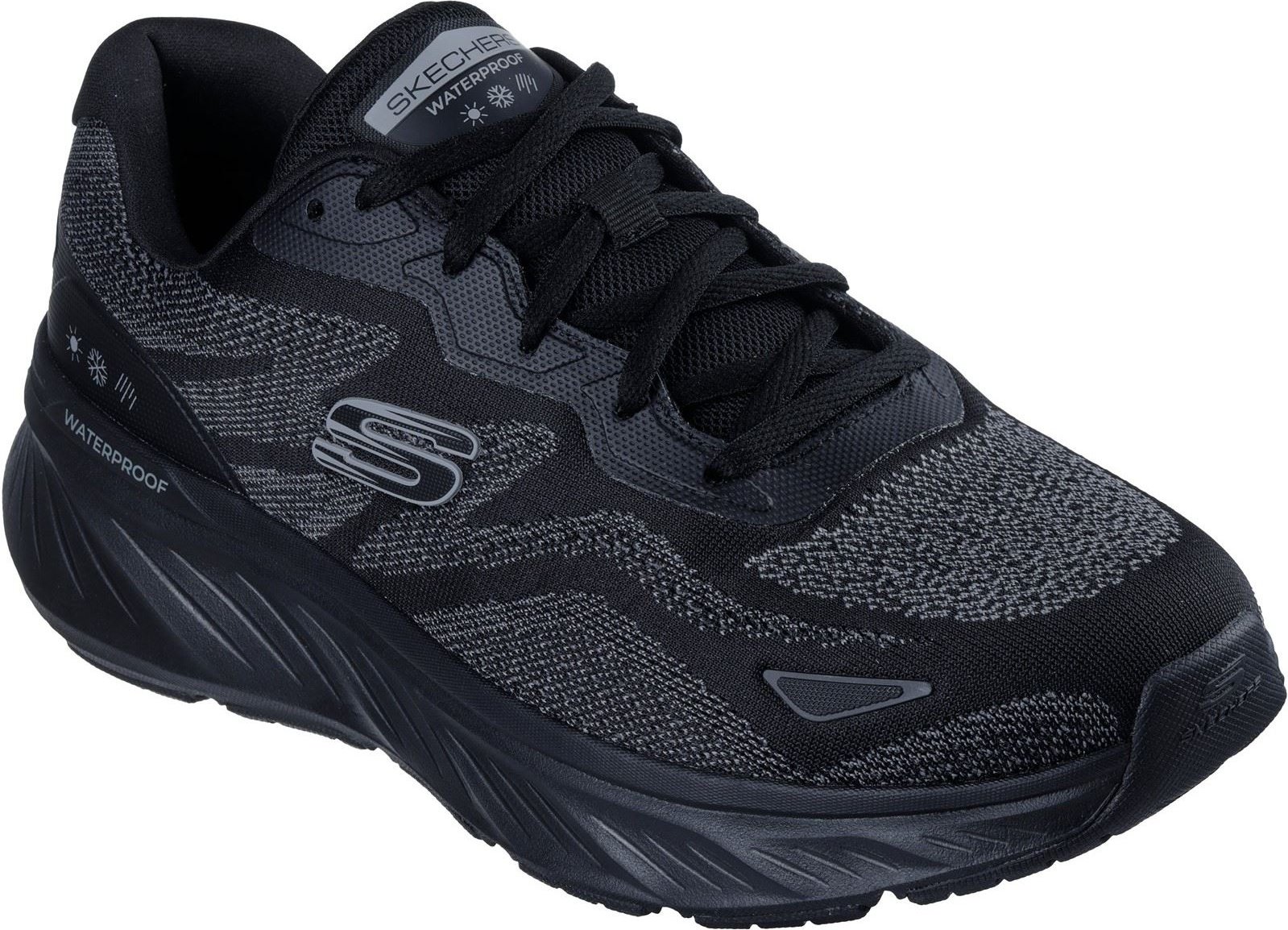 Thumbnail - Skechers Edgeride Konzo Textile Herrenschwarze Sneakers