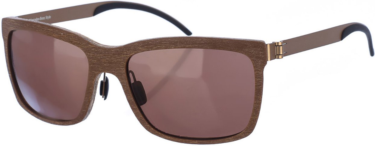 M3019 Herren-Sonnenbrille aus Acetat in rechteckiger Form