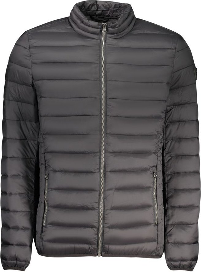 Leder Bikerjacke mit silbernem Zubehör