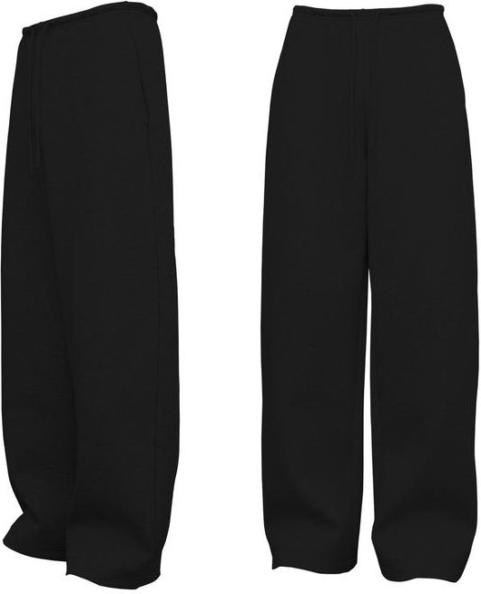 Herren Sweatpants mit Kordelzug und geradem Bein