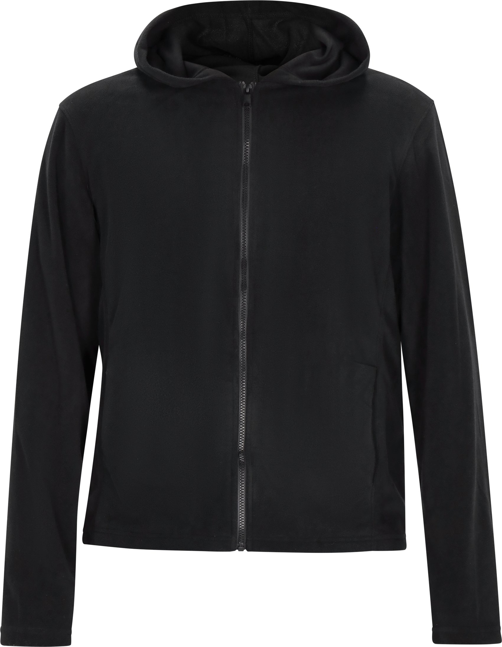 Mo Fleecejacke Herren schwarz