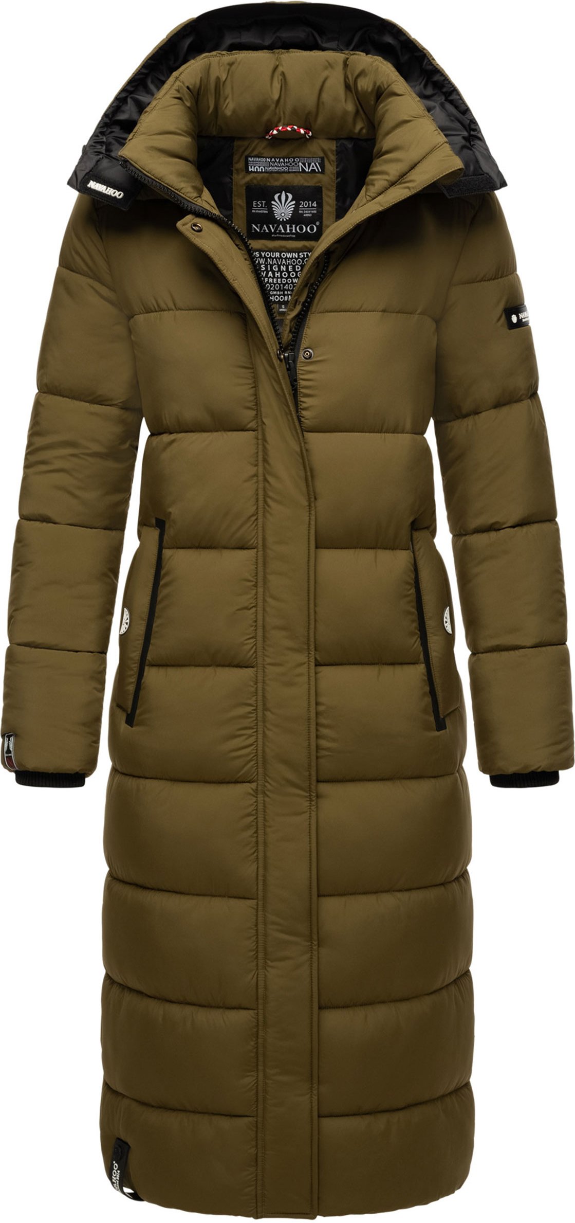 Thumbnail - Navahoo Isalie Damen Winter Steppjacke – warm, stylisch & wasserabweisend