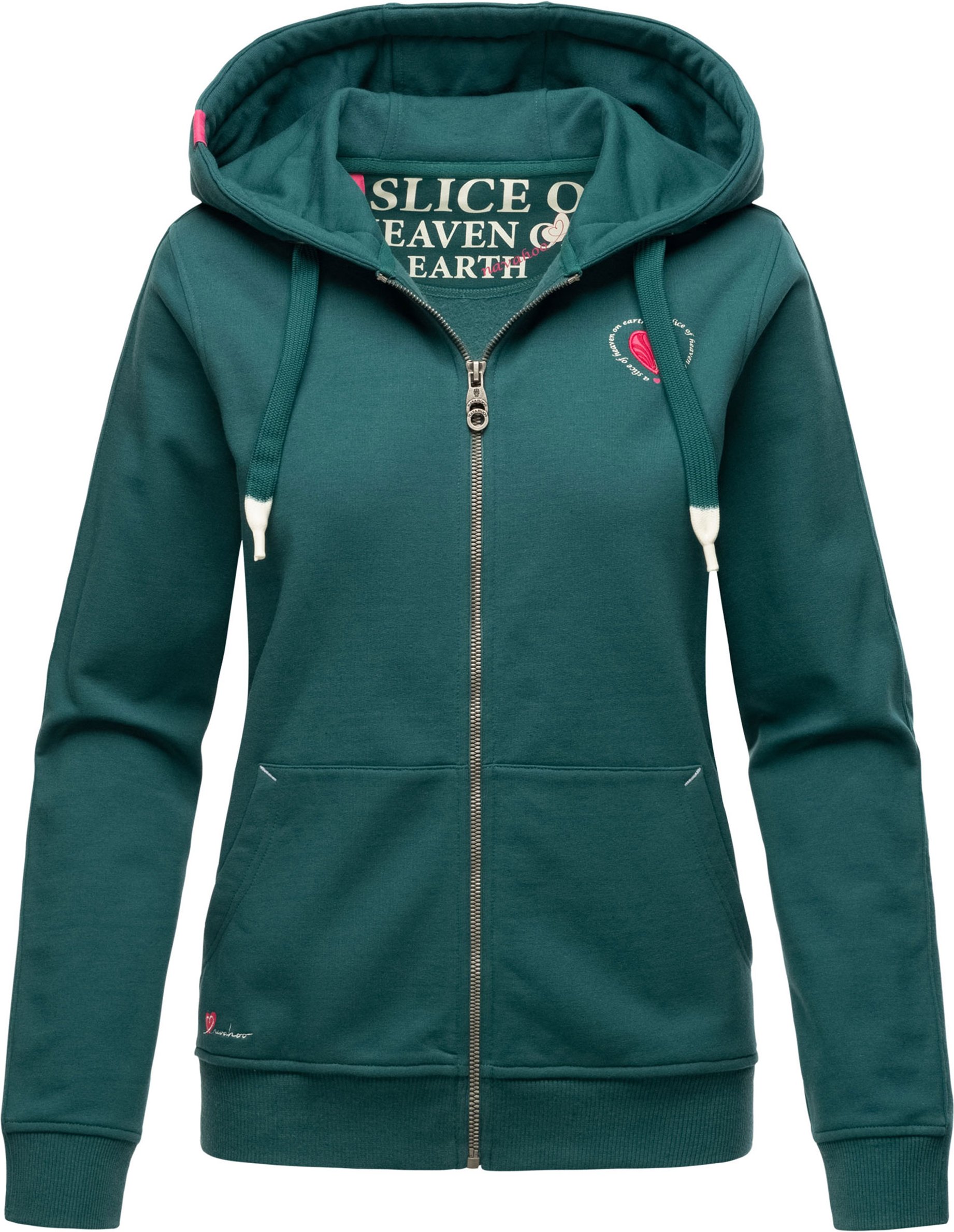 Navahoo Damen Sweatjacke Cremetörtchen – Kuschelig & Stylisch