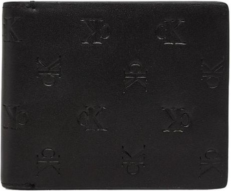 Präge-Logo Lederbrieftasche