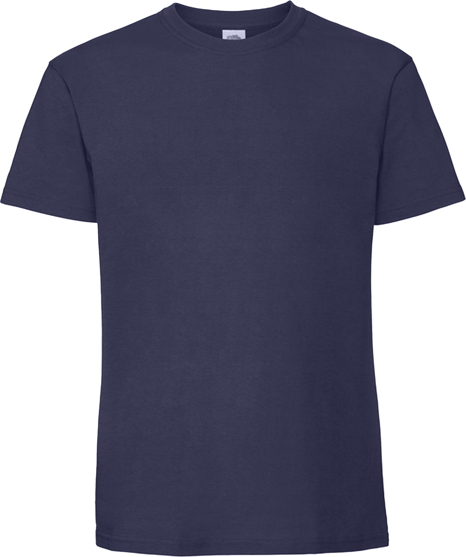 Fruit of the Loom Herren Iconic Premium Ringspun Baumwolle T-Shirt (Marineblau)