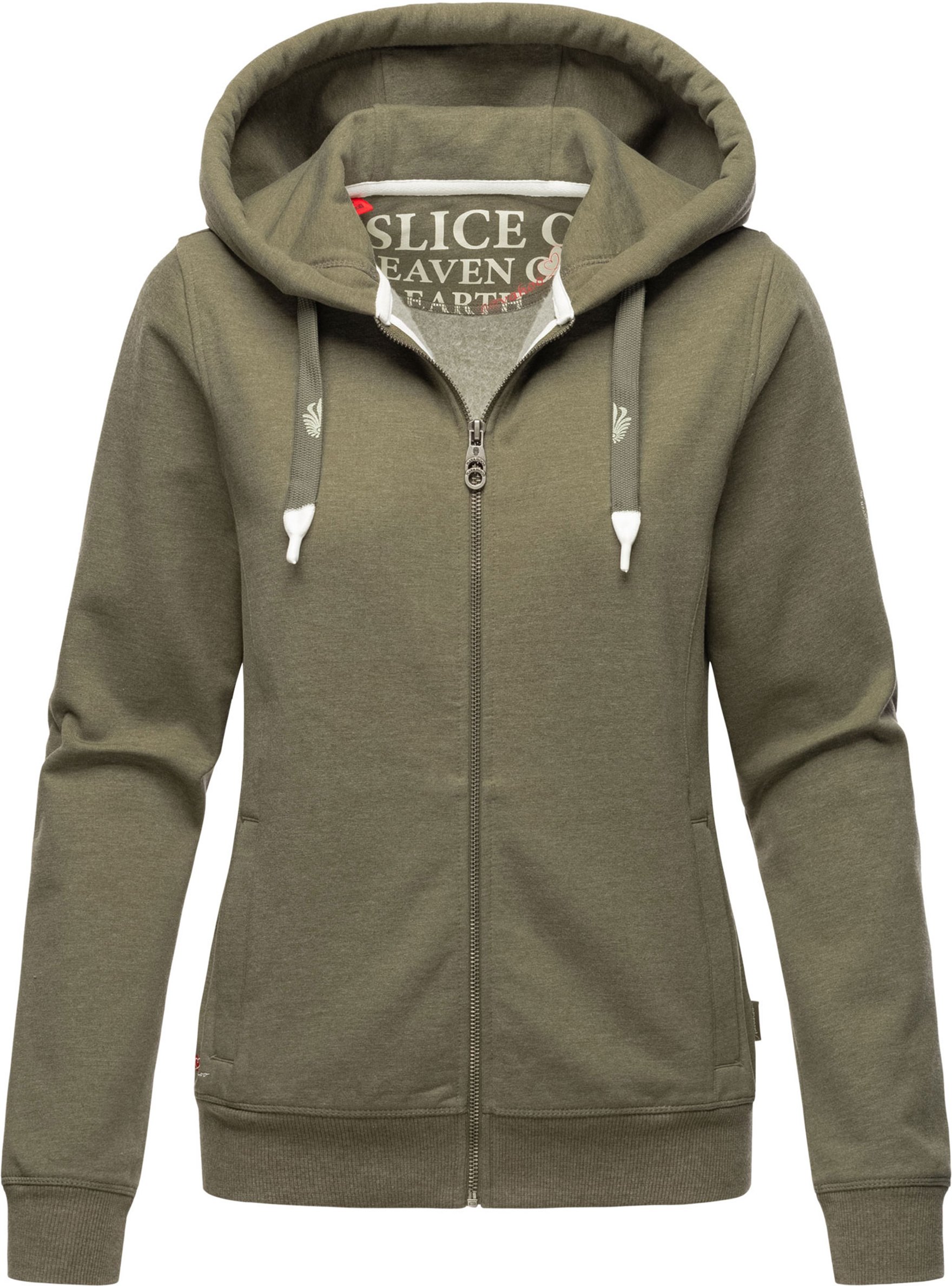 Navahoo Damen Sweatjacke Engelshaar – Kuschelig, Stylisch & Bequem