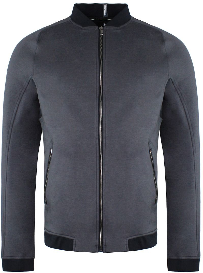 Under Armour Storm Langarmdunschärkte dunkelgraue Herren -Bomberjacke 1356956 010