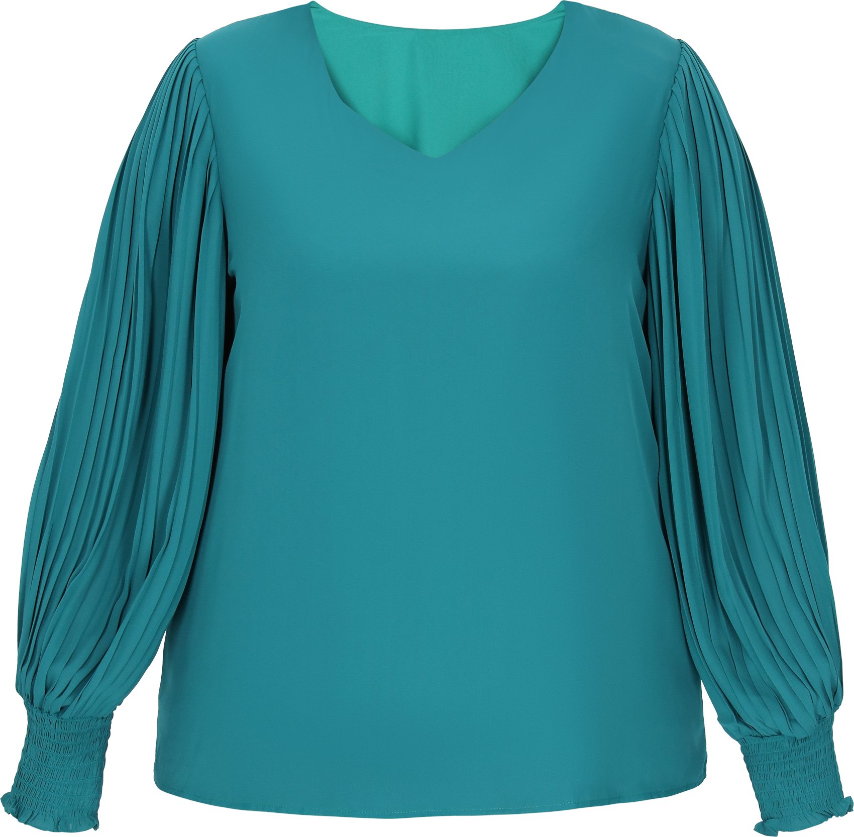 usha Bluse in großen Größen Frauen Grün