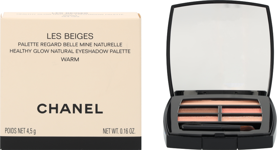 Chanel Les Beiges Healthy Glow Natural Eyeshadow Palette.