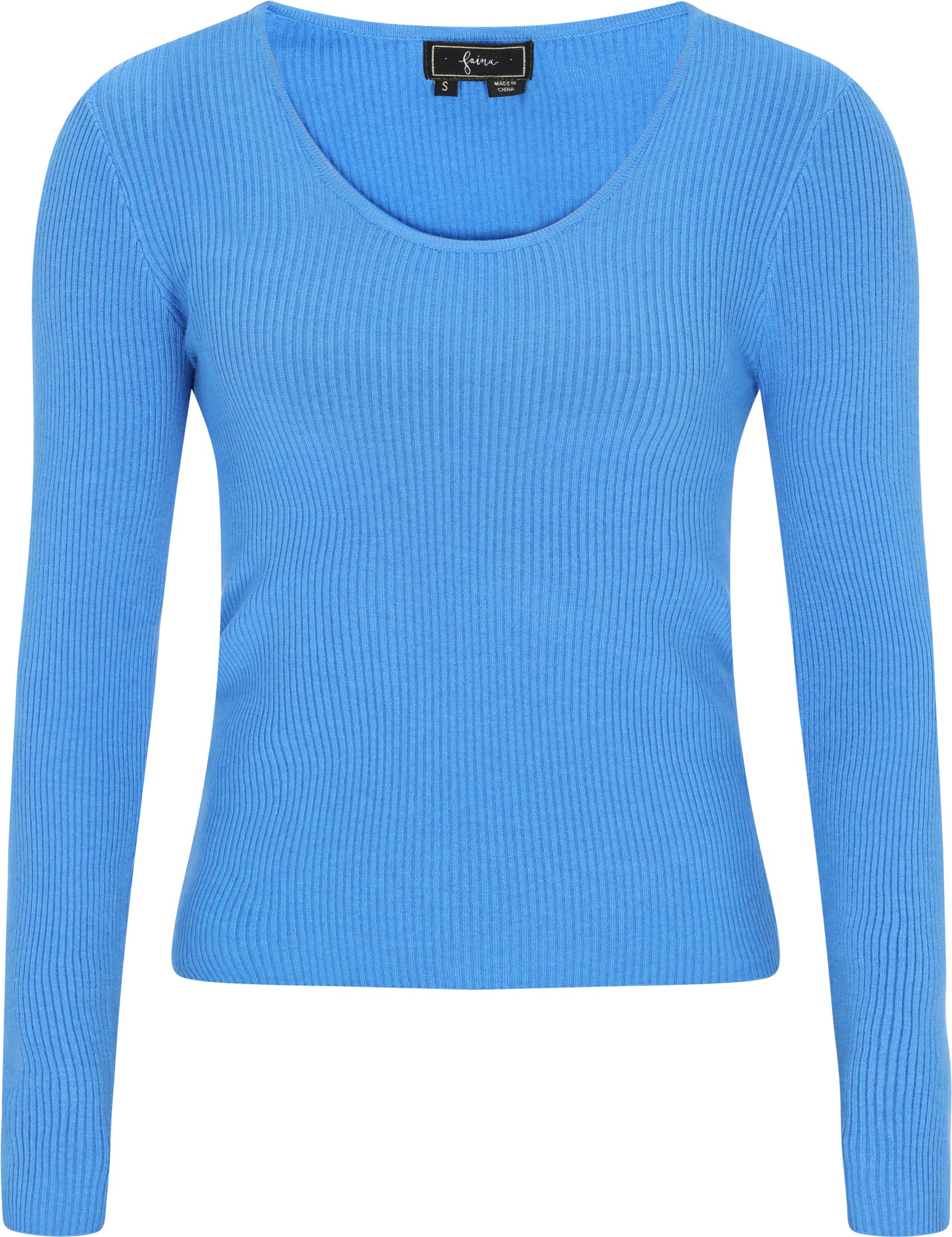 Faina Pullover Frauen Blau