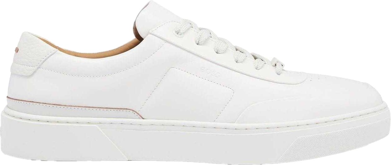 Hugo Boss - Herren Sneaker "Gary", Leder (Weiß)