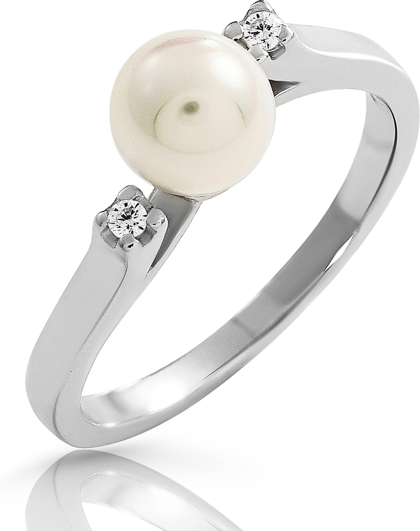 Orphelia 'Diana' Damen-Ring aus 925er Sterlingsilber – Silber ZR-7543