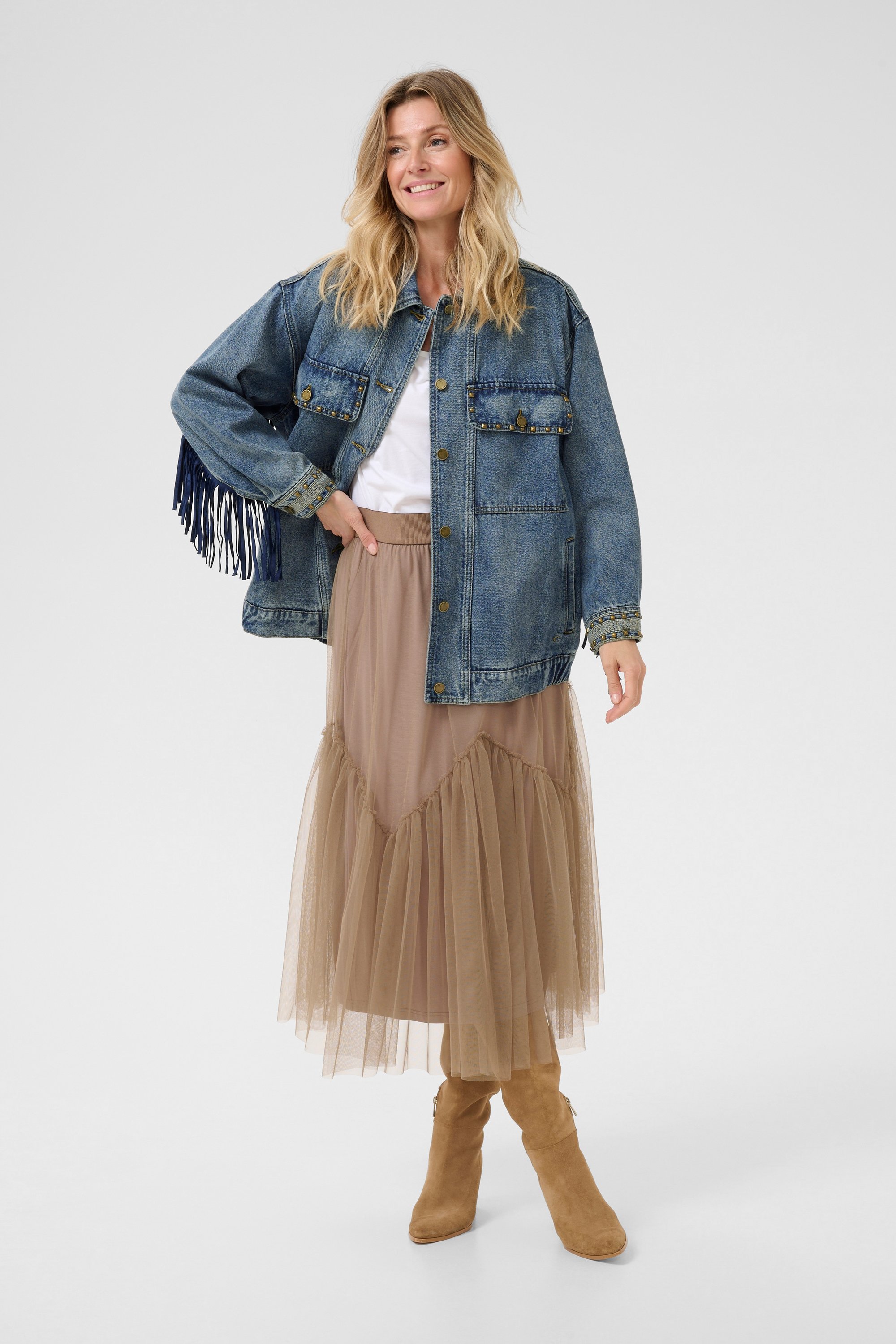 Jeansjacke CRKos Loose fit blue