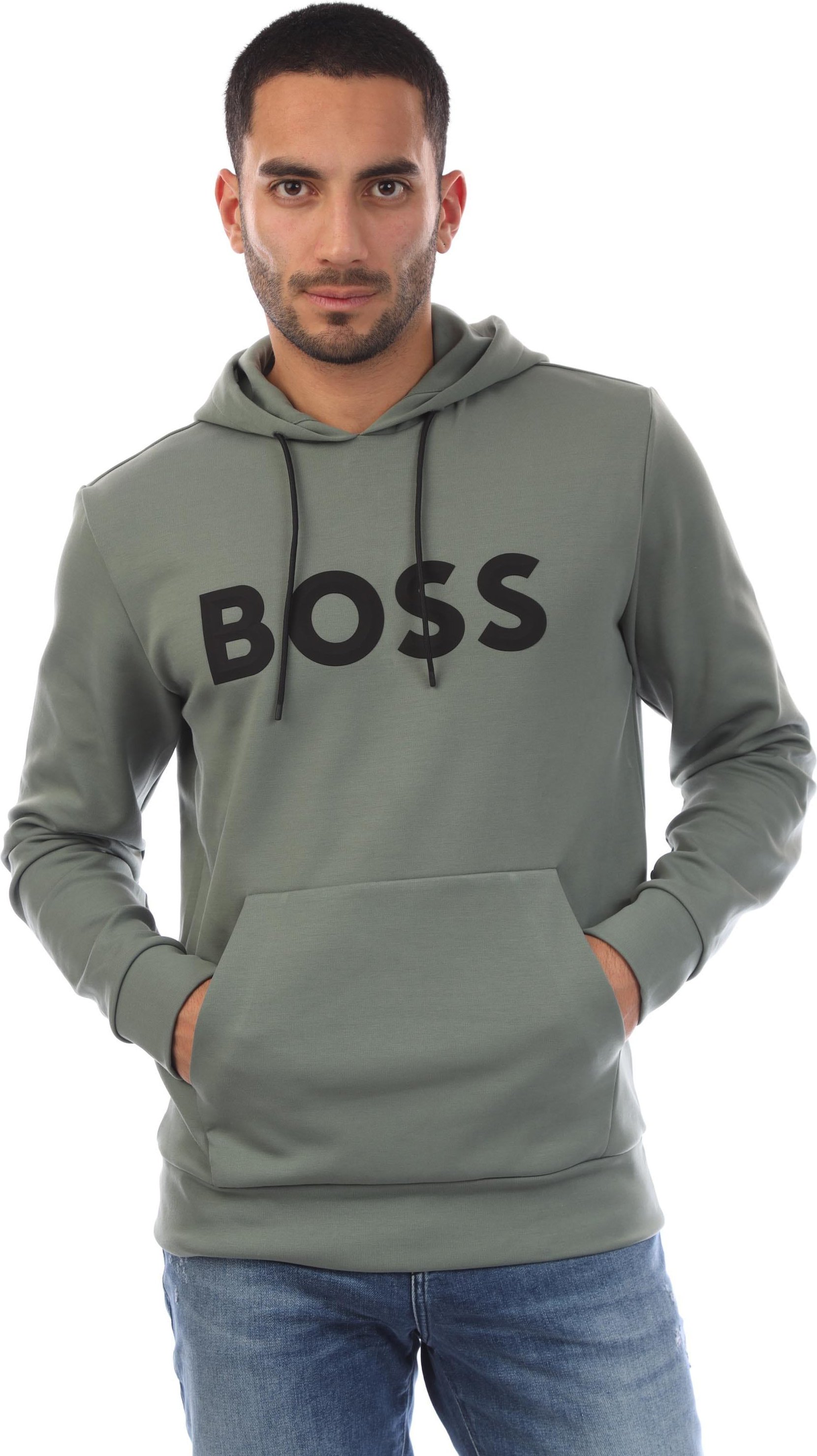 Thumbnail - Hugo Boss - "Soody" Kapuzenpullover für Herren (Grün)
