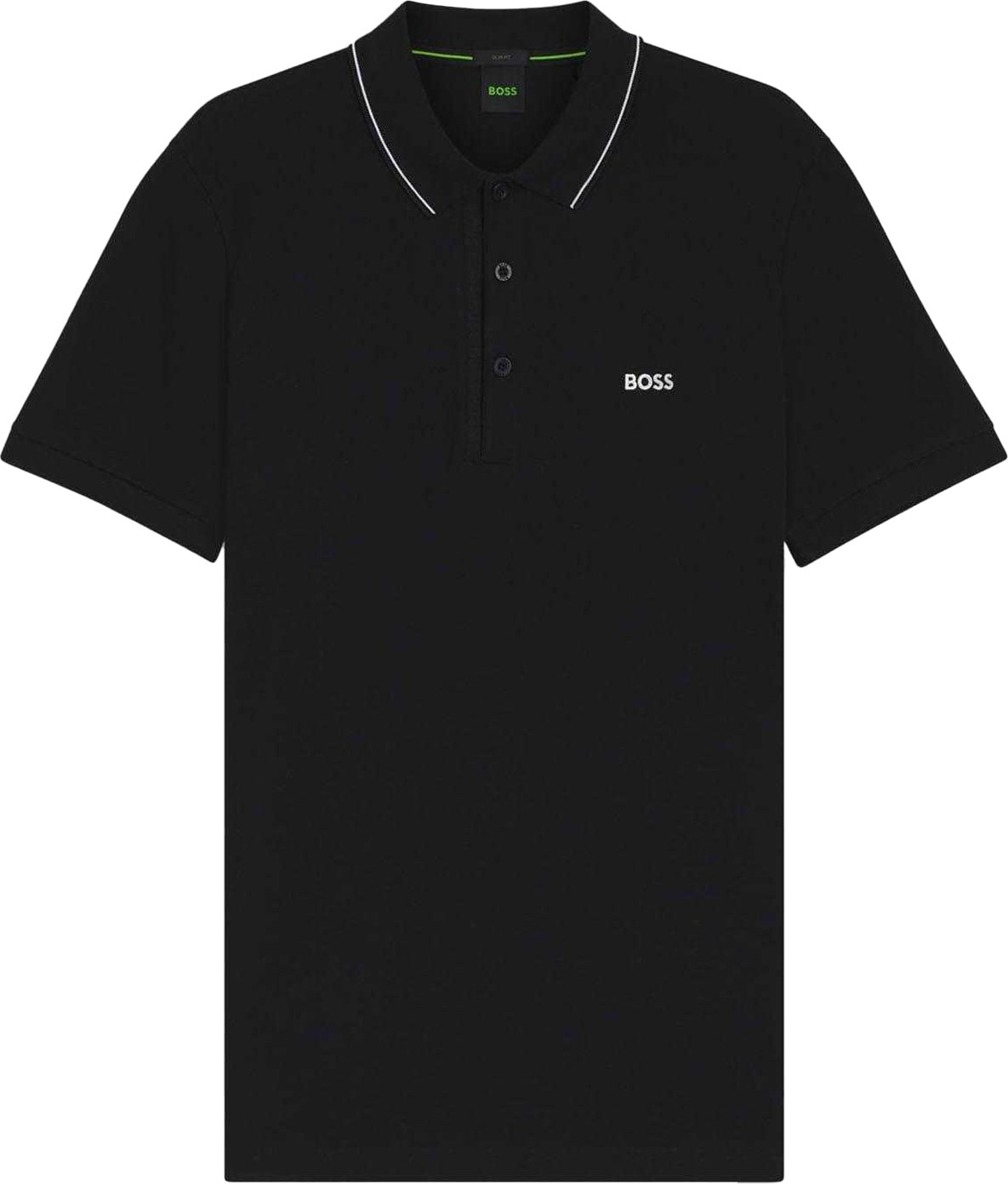 Boss - "Paule 4" Poloshirt für Herren (Schwarz)
