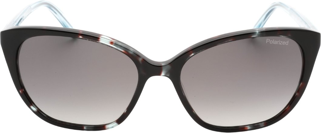 Banana Republic Graue SF-Sonnenbrille mit polarisierten Gläsern und schwarzem Havanna-Stil