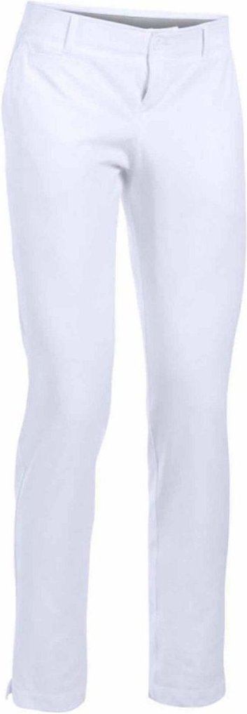 Under Armour Verbindungen Womens White Golf Hosen