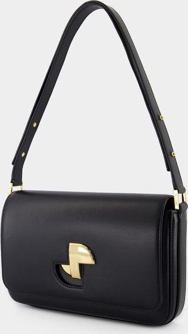 Thumbnail - Jp Classic Schultertasche - PATOU - Leder - Schwarz