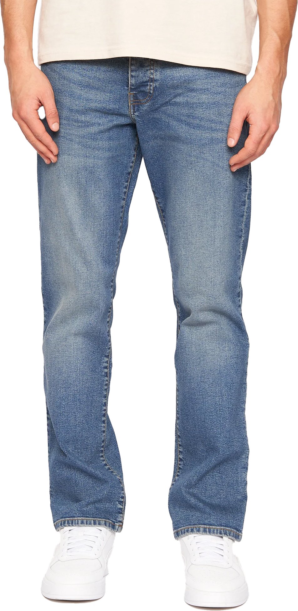 Crosshatch - "Princed" Jeans für Herren (Steinwaschen)