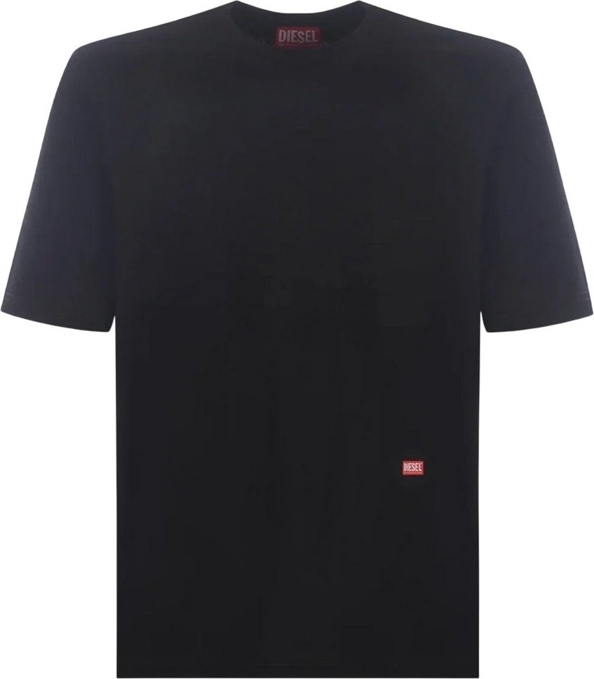 Diesel - T-Shirt für Herren/Damen Unisex, Logo (Schwarz)