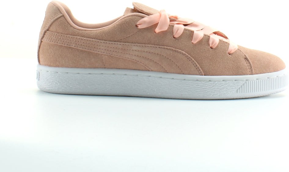 Puma Suede Crush Peach Leder Damen Schnürschuhe 369251 02