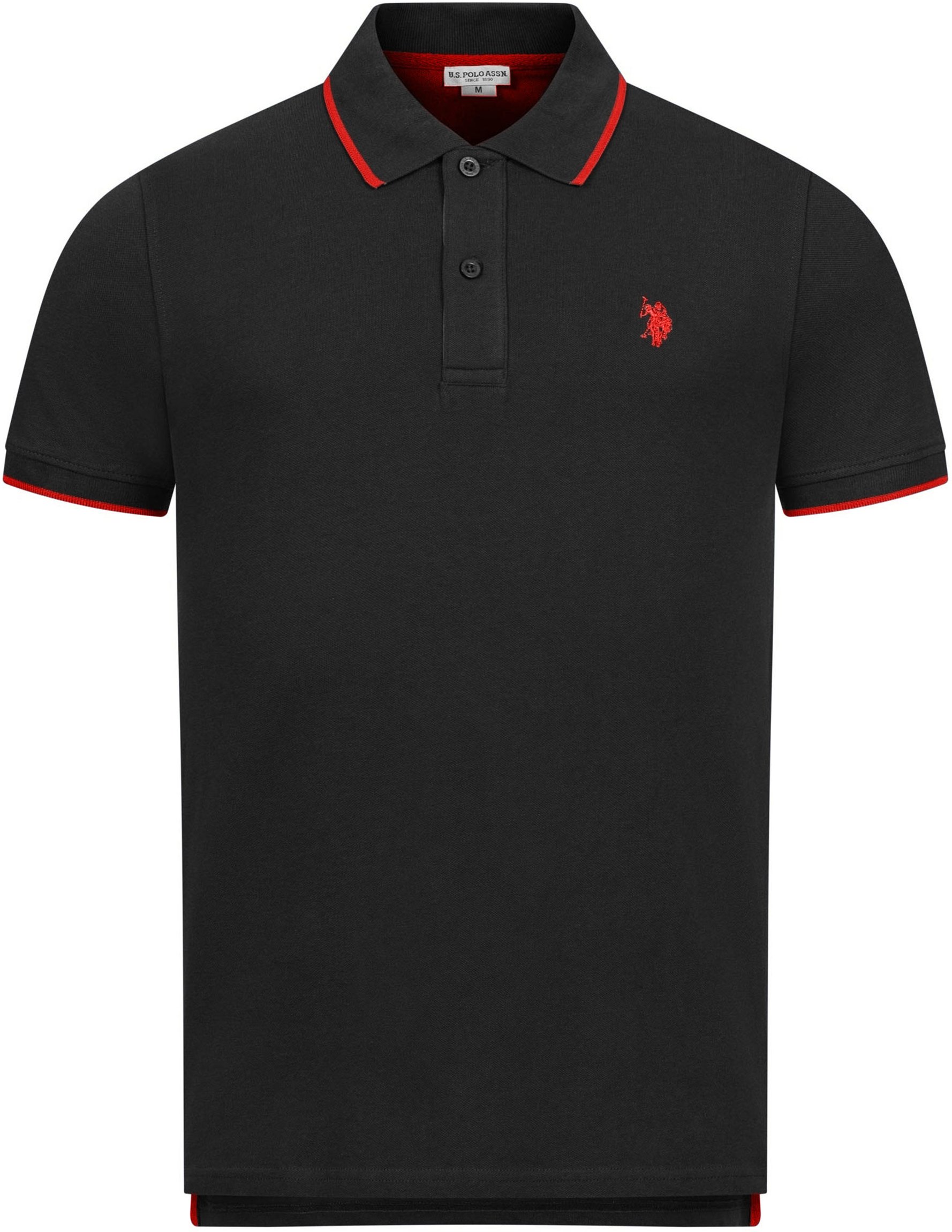 U.S. POLO ASSN. Herren Classic Fit Poloshirt kurzarm aus Baumwoll-Elasthan